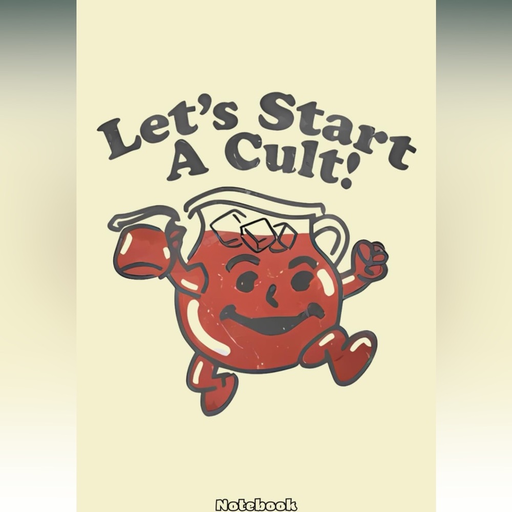 Let's Start A Cult note book